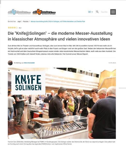 Knife Solingen – 2024, Teil 2